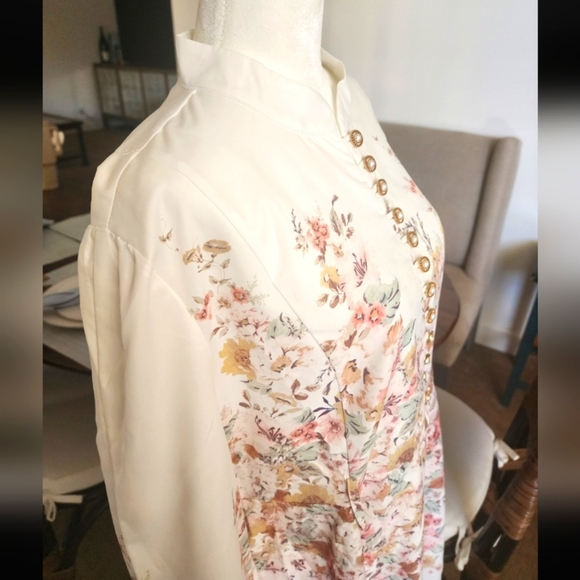 Spring Floral Button-Down Dress Size 3x - Picture 3 of 7